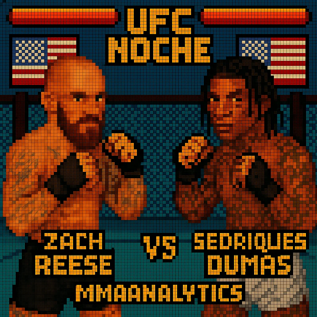 Zach Reese vs Sedriques Dumas - UFC Noche